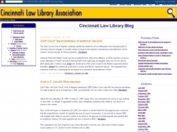 Cincinnati Law Library Blog