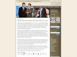 California Criminal Defense Blog