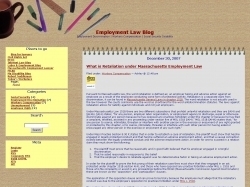 Massachusetts Employment Law Blog