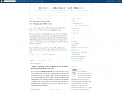 Mr. District Attorney