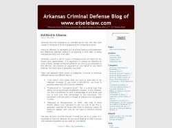 Arkansas Criminal Defense Blog