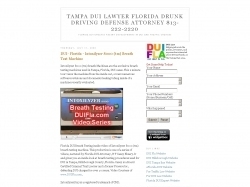 Tampa DUI Lawyer