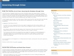 Governing Through Crime