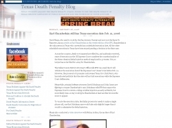 Texas Death Penalty Blog