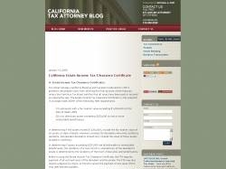California Tax Attorney Blog