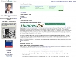 KinsellaLaw Web Log