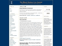 Illinois Business Law Journal