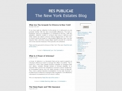 Res Publicae - The New York Estates Blog