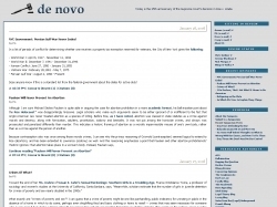 De Novo