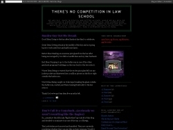 There’s No Competition in Law School