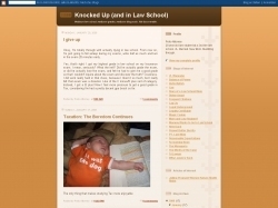 Knocked Up (and in Law School)