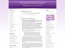 The Greatest American Lawyer