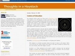 Thoughts in a Haystack