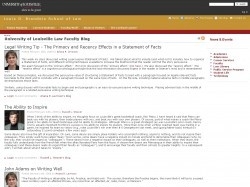 University of Louisville Law Faculty