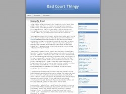 Bad Court Thingy