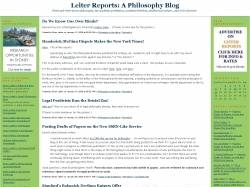 The Leiter Reports