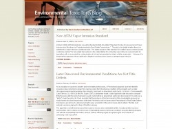 Environmental Toxic Torts Blog