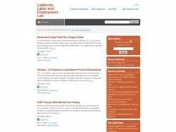 California Labor and Employment Law