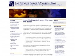 Law Office of Donald D. Vanarelli Blog