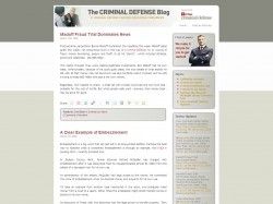 The Criminal Defense Blog