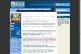 ACLU Newsroom