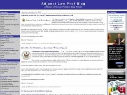 Adjunct Law Prof Blog