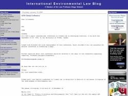 International Environmental Law Blog