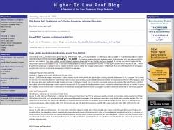 Higher Ed Law Prof Blog