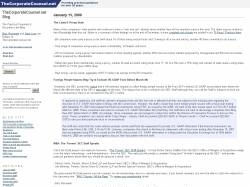 The Corporate Counsel.net Blog