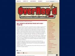 OverRegd - Securities Regulation and Litigation Blog