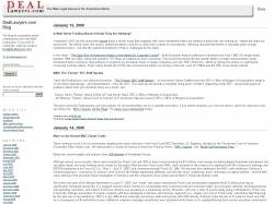 DealLawyers.com Blog