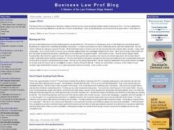 Business Law Prof Blog