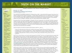 Truth on the Market