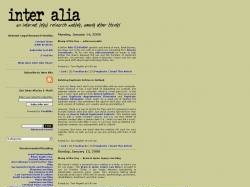 Inter Alia