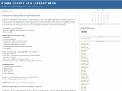 Stark County Law Library Blawg