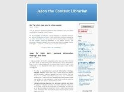 Jason the Content Librarian