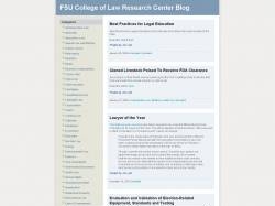 FSU College of Law Library Blog