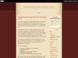 Ross-Blakley Law Library Blog