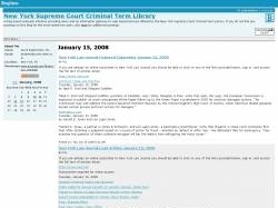 New York Supreme Court Criminal Term Library