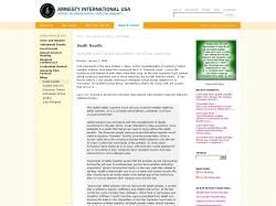 Amnesty International Death Penalty Blog