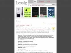 Lessig Blog