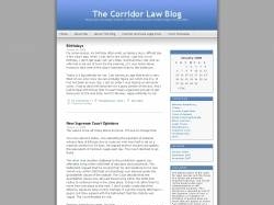 The Corridor Law Blog