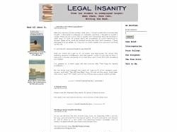 Legal Insanity