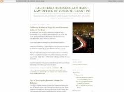 California Business Law Blog
