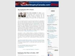 Bankruptcy Canada Blog