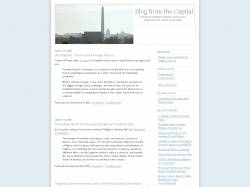 Blog From The Capital
