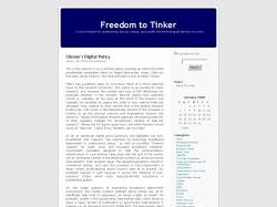 Freedom to Tinker