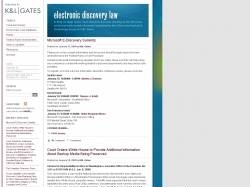 eDiscovery Law