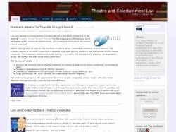 Theatre and Entertainment Law