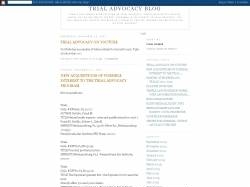 Trial Advocacy Blog